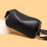 Vintage Leather Shoulder Bag Women Handbags Crossbody Bags