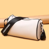 Vintage Leather Shoulder Bag Women Handbags Crossbody Bags