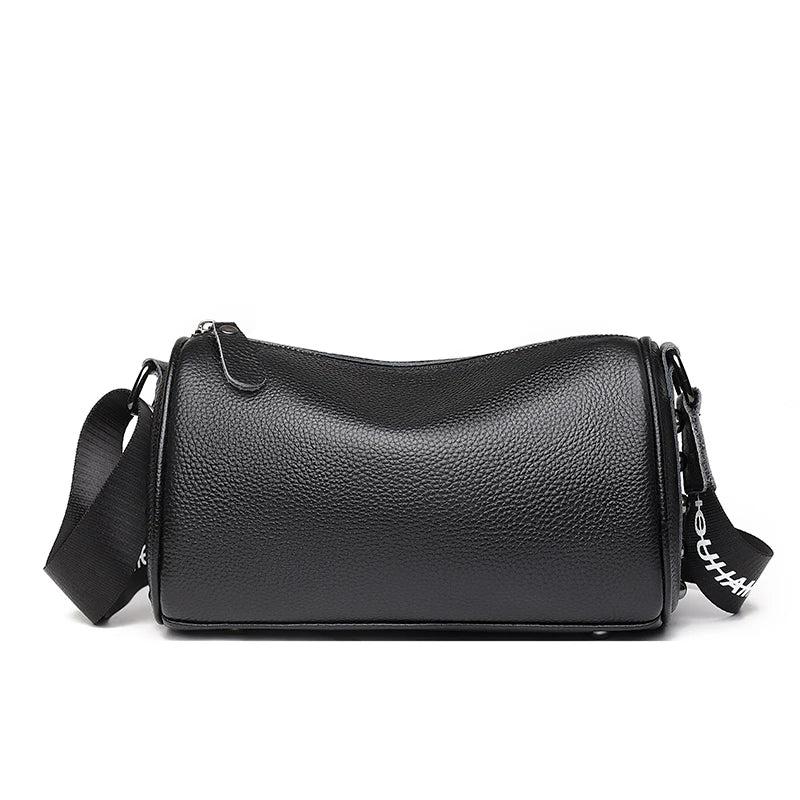 Vintage Leather Shoulder Bag Women Handbags Crossbody Bags