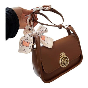 Female Silk Scarf Underarm Shoulder Bag