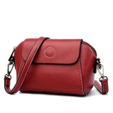 Soft Leather Mini Crossbody Bag Women Messenger Handbag