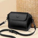 Soft Leather Mini Crossbody Bag Women Messenger Handbag