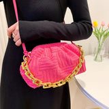 Cloud Bag for Women Acrylic Chains Pouch Women Handbag Brands