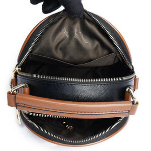 Small Plaid Crossbody Bag Soft Leather Purse Handbag Women