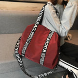 Large Capacity Women's Waterproof Nylon Tote Bag