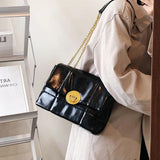 Women's Soft PU Leather Shoulder Bag Crossbody Zipper Bolso