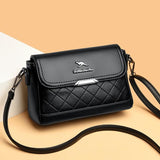 Flap Shoulder Bags Women High Leather Crossbody Bag Lady Summer Purses Handbag S