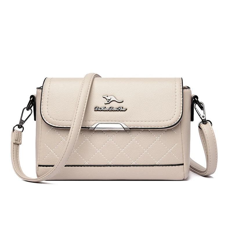 Flap Shoulder Bags Women High Leather Crossbody Bag Lady Summer Purses Handbag S