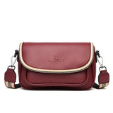Soft Leather Crossbody Bags for Women Handbags Flap Sac Purses