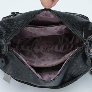 Retro Messenger Handbag High Capacity Women Shoulder Bag