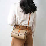 Women Crocodile Leather Handbag Shoulder Bag Tote Retro Handbag
