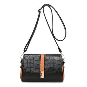 Women Crocodile Leather Handbag Shoulder Bag Tote Retro Handbag