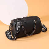 Cowhide Crossbody Bag With Handle For Women Shoulder Bag Female Handbags Purses