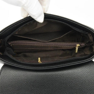 Solid Leather Shoulder Bags for Women High Leather Messenger Bag Mini Purses