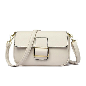 Solid Leather Shoulder Bags for Women High Leather Messenger Bag Mini Purses