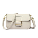 Solid Leather Shoulder Bags for Women High Leather Messenger Bag Mini Purses