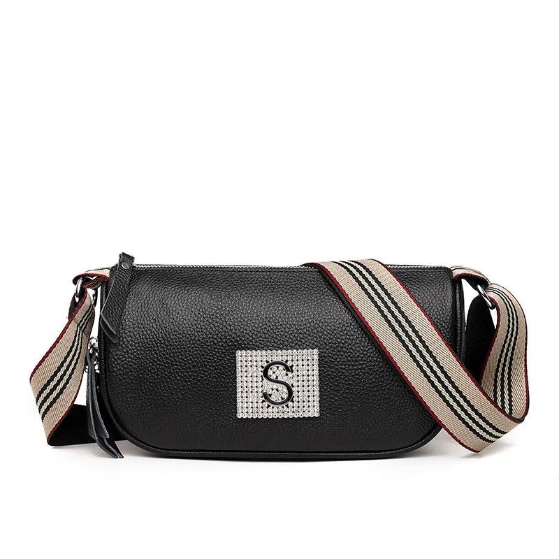 High Leather Women Handbags Female Messenger Bag Ladies Shoulder Bags