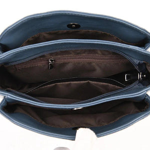 Small Leather Purses Handbag Shoulder Bag Women Letter Sac A Main Femme