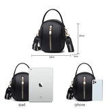 Women Small Crossbody Bags Leather Shoulder Messenger Bag Girls Ladies Phone Pur