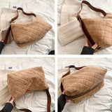 Winter Women's Faux Fur Shoulder Crossbody Bag