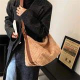 Winter Women's Faux Fur Shoulder Crossbody Bag