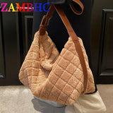 Winter Women's Faux Fur Shoulder Crossbody Bag