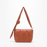 Winter Shoulder Crossbody Bag for Women Flap Tote Padded Handbag