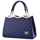 Solid Rhombic Metal Butterfly Ladies Hand Bags