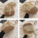 Boho Beach Women's Woven Handbag Large Capacity