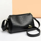 Women's Stone Pattern Crossbody Bags Summer Shoulder Handbag