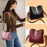 Women's Bucket Shoulder Bag Purse Handbag Tote