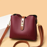 Women's Bucket Shoulder Bag Purse Handbag Tote