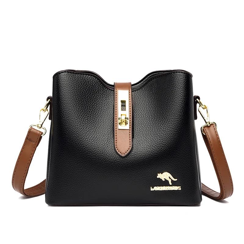 Women's Bucket Crossbody Bag Shoulder Bag High Purses Handbags Small Size