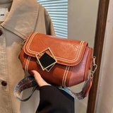 Vintage Pu Leather Shoulder Crossbody Bags for Women