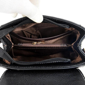 Mini Leather Crossbody Bag Soft Shoulder Purse Sling Sac A Main Femme