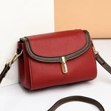 Mini Leather Crossbody Bag Soft Shoulder Purse Sling Sac A Main Femme