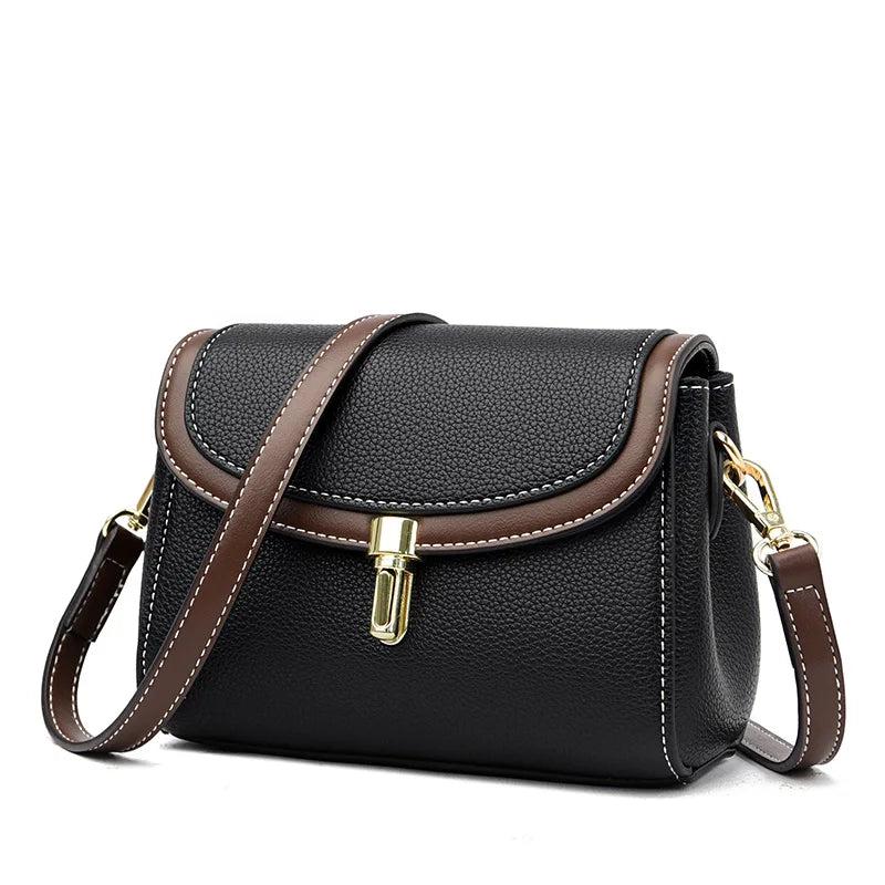 Mini Leather Crossbody Bag Soft Shoulder Purse Sling Sac A Main Femme
