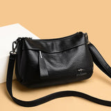 Women Leather Crossbody Bag Purse with Long Shoulder Strap