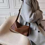 Underarm Bag Ladies Bag Autumn Winter Shoulder Soft Leather Messenger Bag