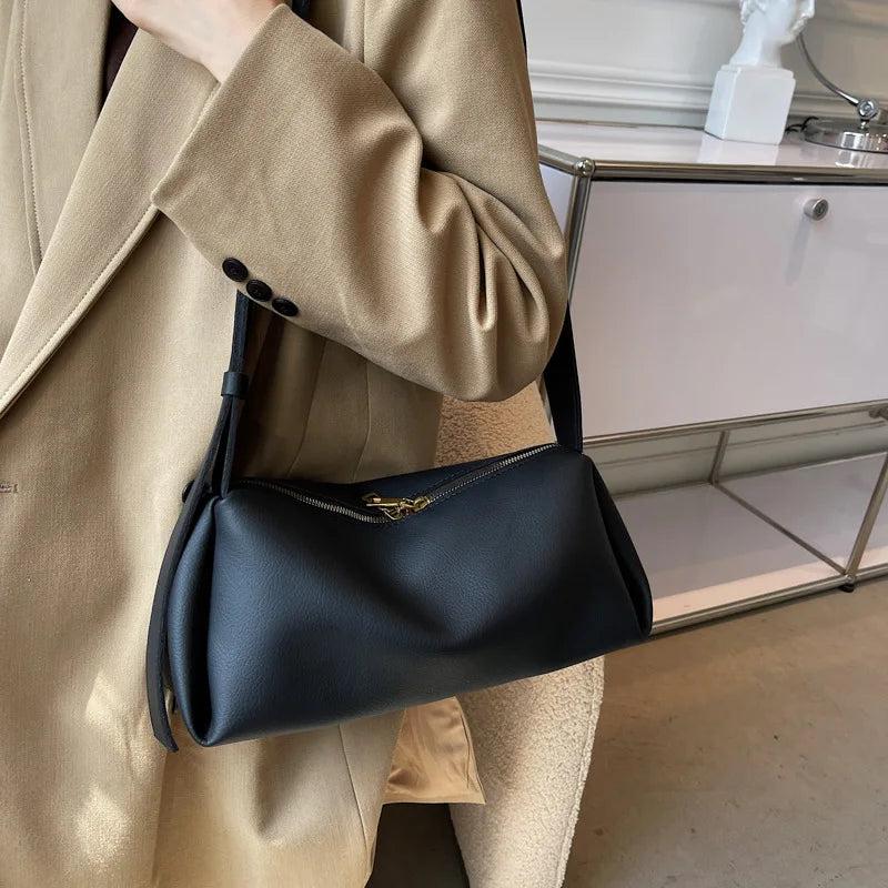 Underarm Bag Ladies Bag Autumn Winter Shoulder Soft Leather Messenger Bag