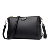 Leather Flap Shoulder Crossbody Bag Lady Sac A Main Femme