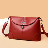 Soft Leather Shoulder Crossbody Bags For Women Travel Totes Sac A Main
