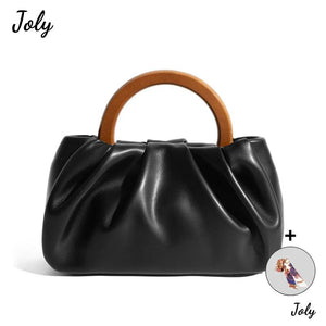 Cloud Shoulder Bag Pu Leather Top-handle Chain Bag