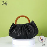 Cloud Shoulder Bag Pu Leather Top-handle Chain Bag