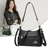 Soft Leather Shoulder Bags Vintage Crossbody Bag