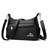 Soft Leather Shoulder Bags Vintage Crossbody Bag