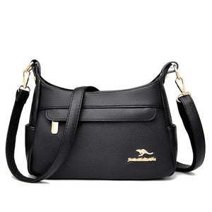 Soft Leather Shoulder Bags Vintage Crossbody Bag