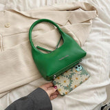 Half Moon Purses Classic Shoulder Bags for Women Underarm Bag Girls