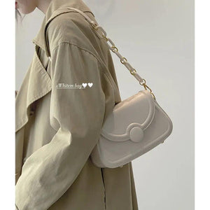 Vintage Crossbody Bag Soft PU Leather Tote Boston Handbag for Women E796