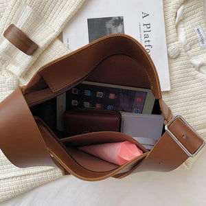 Square Shoulder Bag Crossbody for Women PU Leather Handbag Messenger